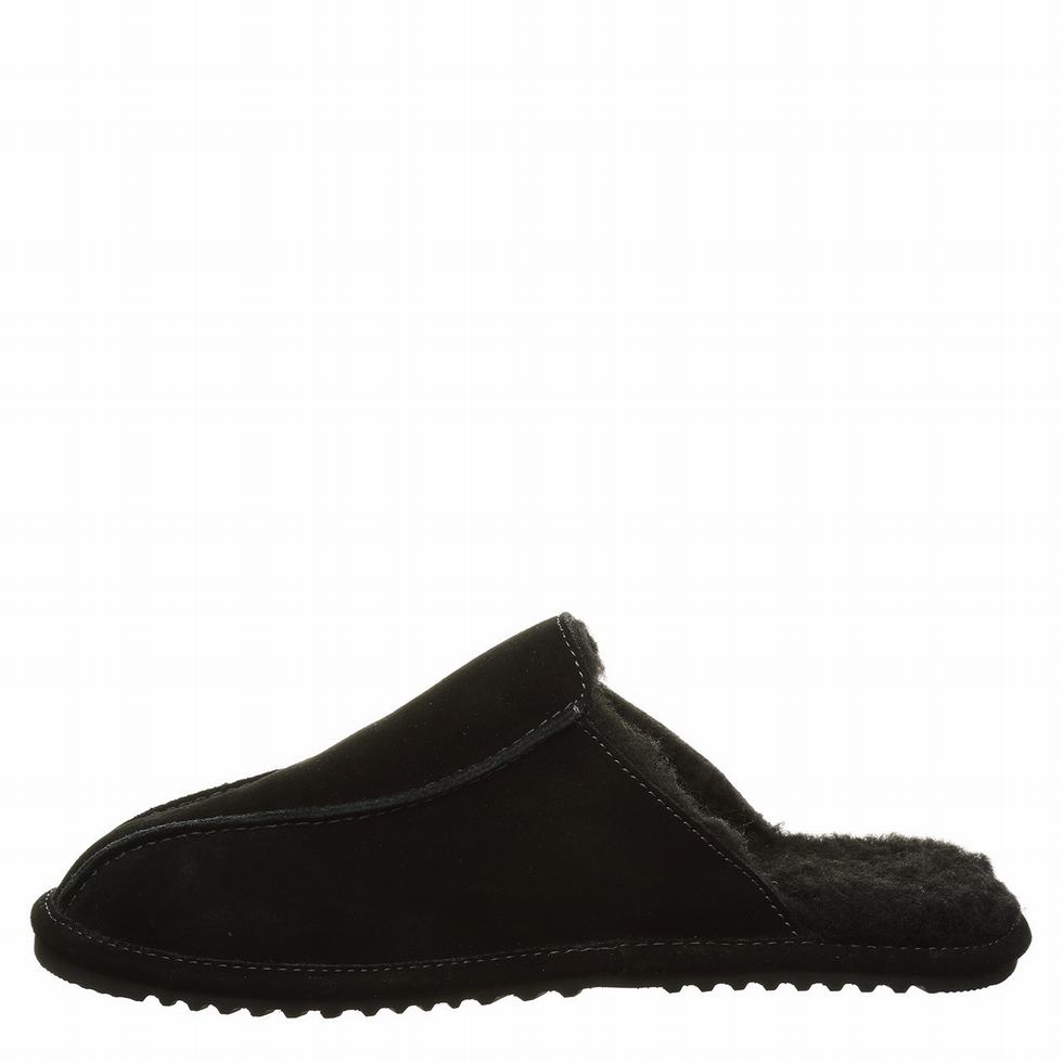 Bearpaw Pierre Pantoffels Heren Zwart | LLQ3996PV