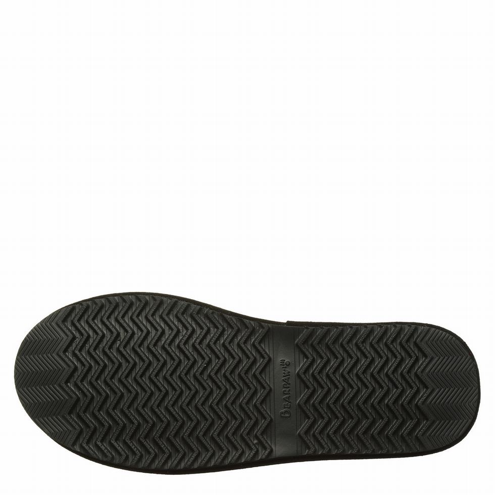 Bearpaw Pierre Pantoffels Heren Zwart | LLQ3996PV