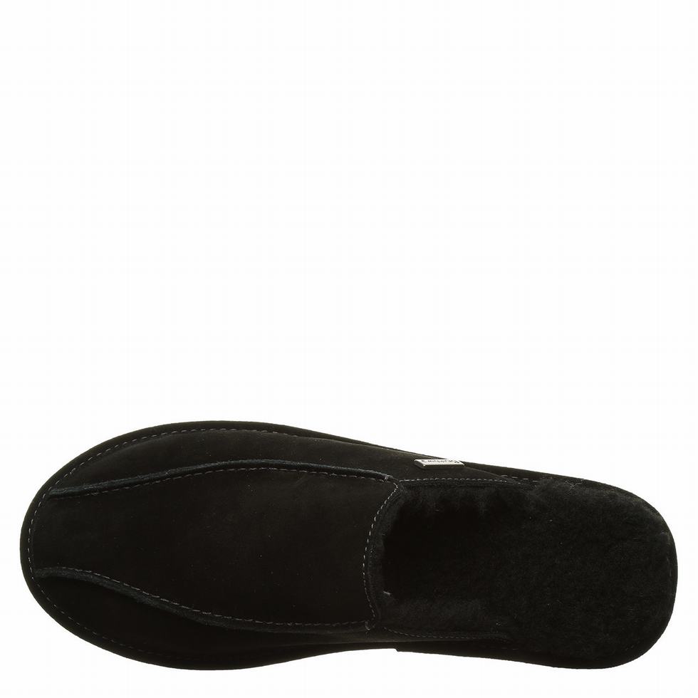 Bearpaw Pierre Pantoffels Heren Zwart | LLQ3996PV