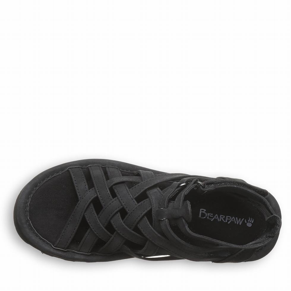 Bearpaw Prominence Sandalen Dames Zwart | RMY5398RW