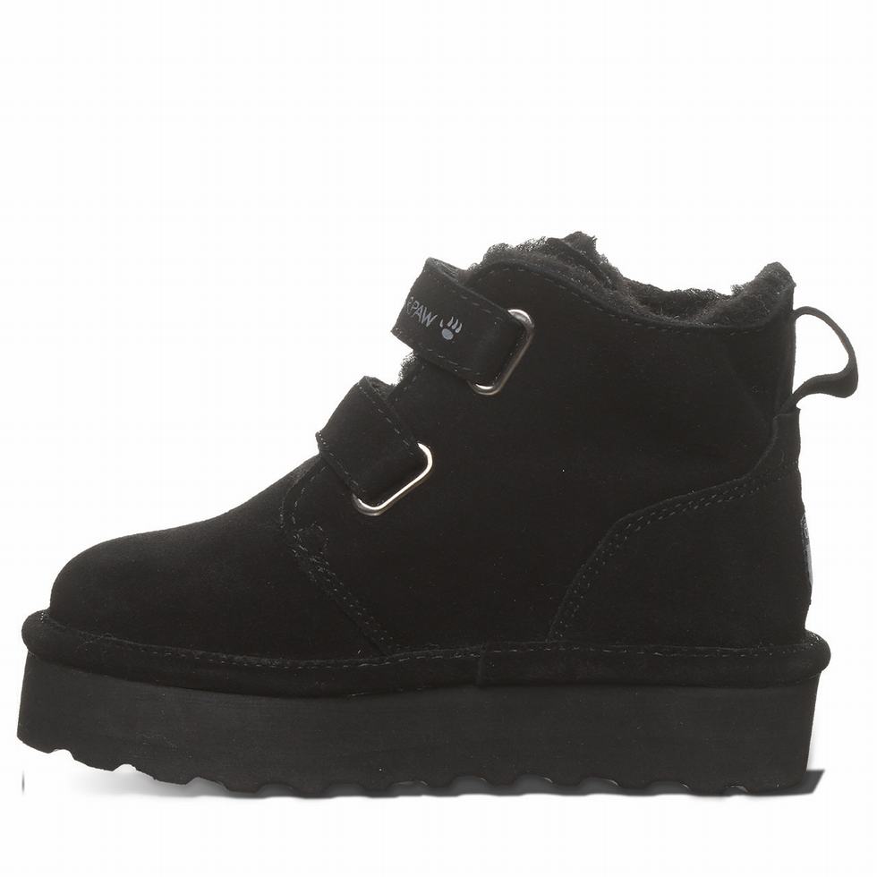 Bearpaw Retro Larisa Youth Laarzen Kinderen Zwart | IZJ4481DS