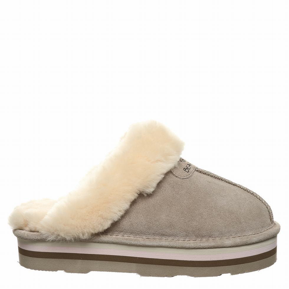 Bearpaw Retro Loki Pantoffels Dames Beige | YMN594KV