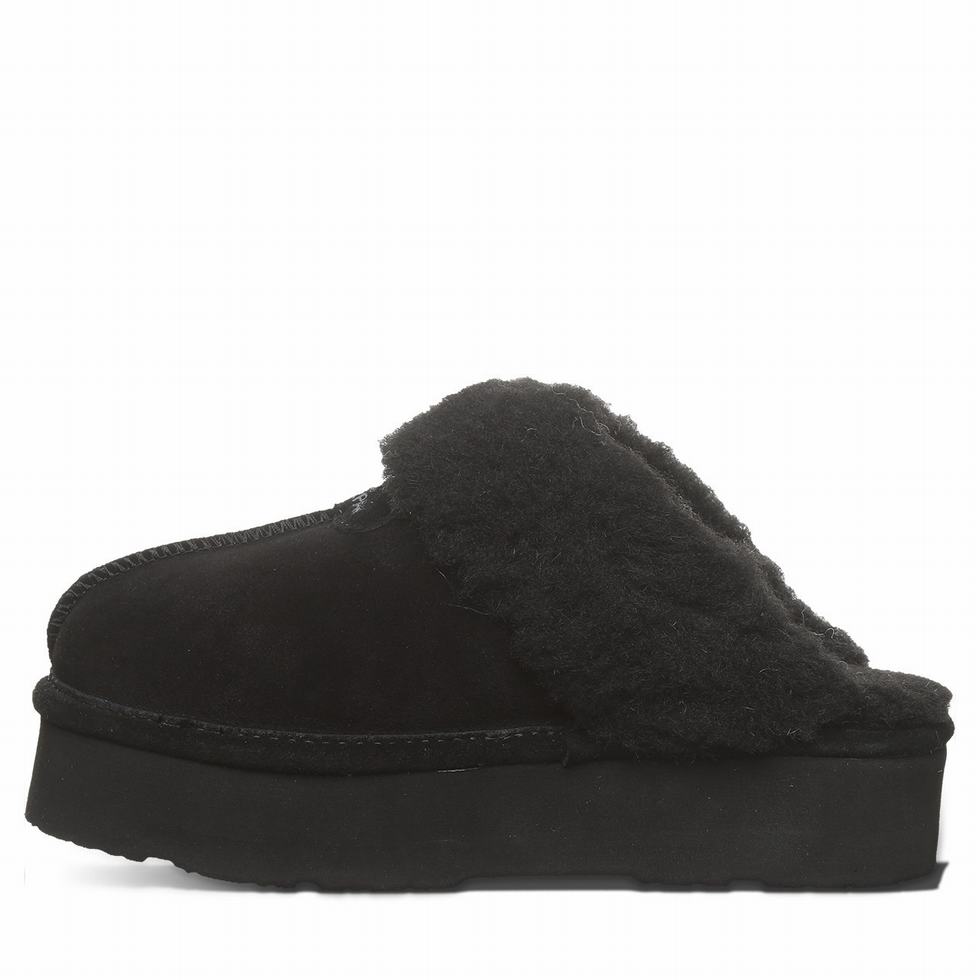 Bearpaw Retro Loki Pantoffels Dames Zwart | YSS2383QW