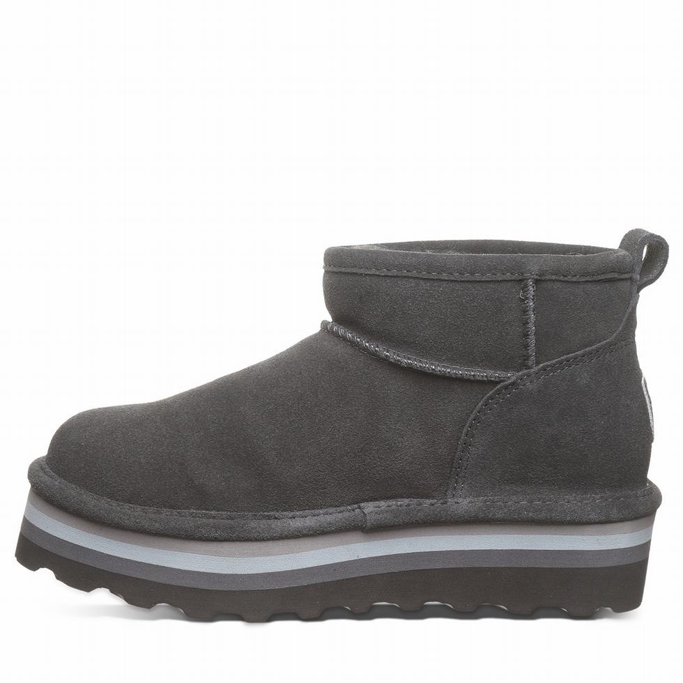 Bearpaw Retro Shorty Platform Laarzen Dames Grijs | GDV4374RM