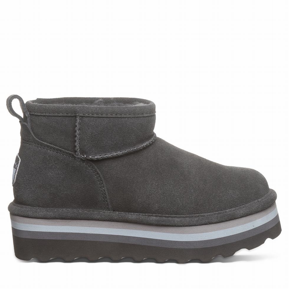 Bearpaw Retro Shorty Platform Laarzen Dames Grijs | GDV4374RM