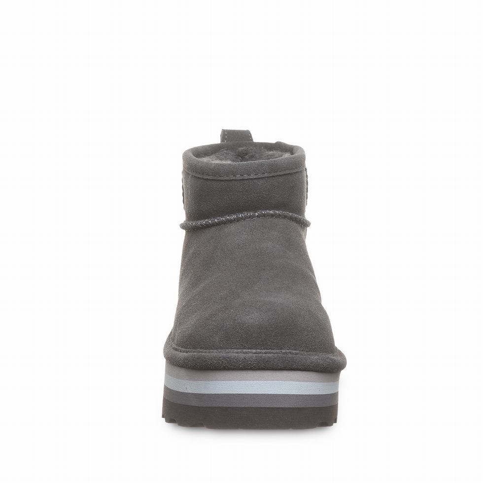 Bearpaw Retro Shorty Platform Laarzen Dames Grijs | GDV4374RM