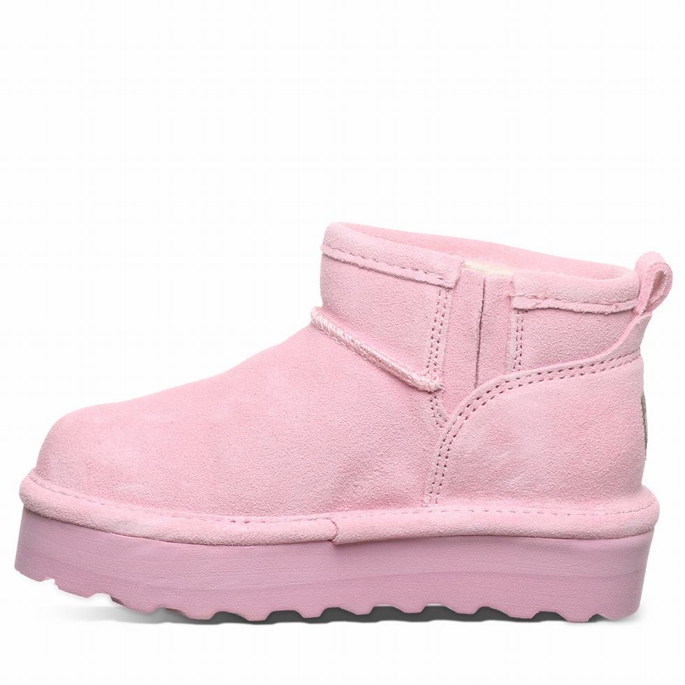 Bearpaw Retro Shorty Youth Laarzen Kinderen Roze | OXO4638DI