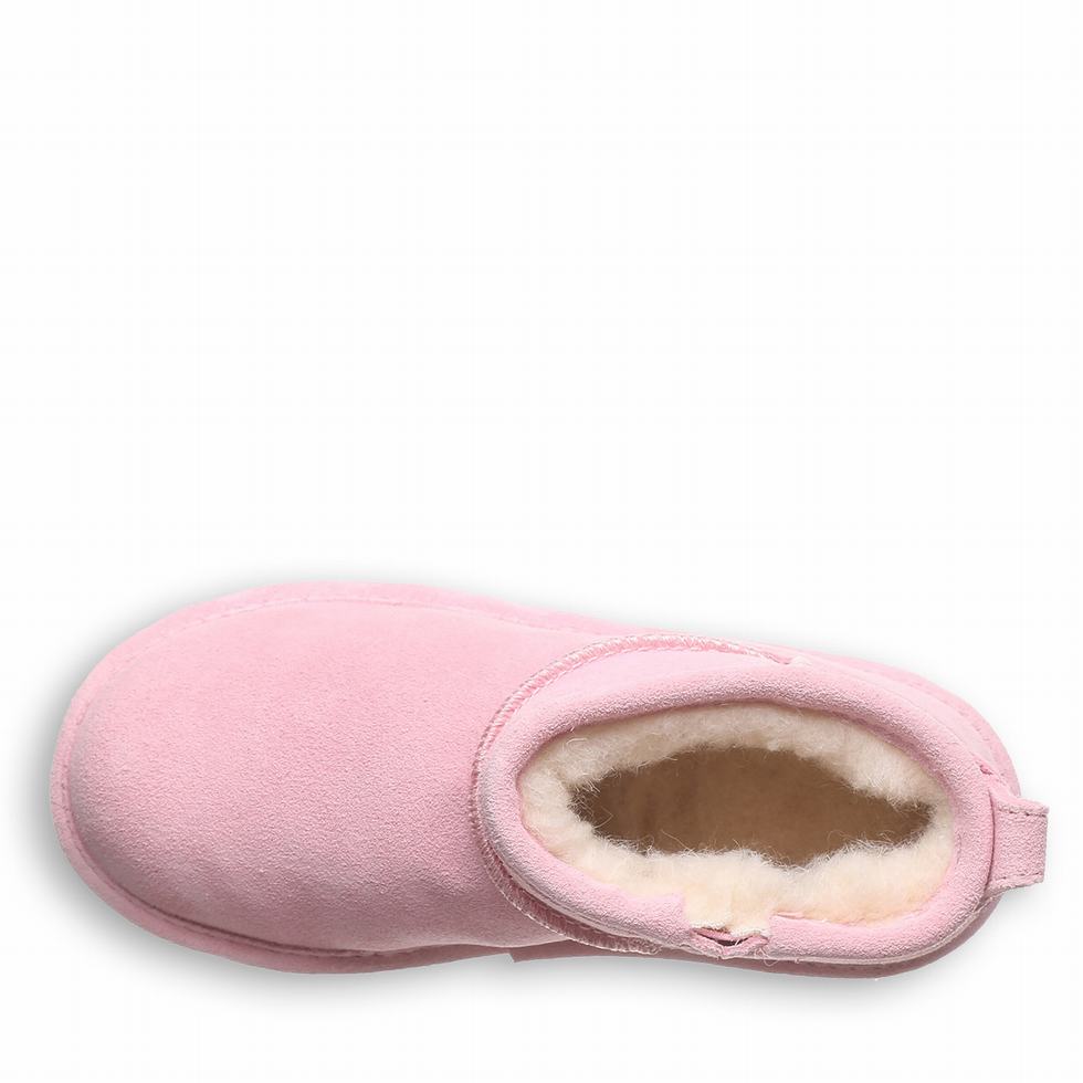 Bearpaw Retro Shorty Youth Laarzen Kinderen Roze | OXO4638DI