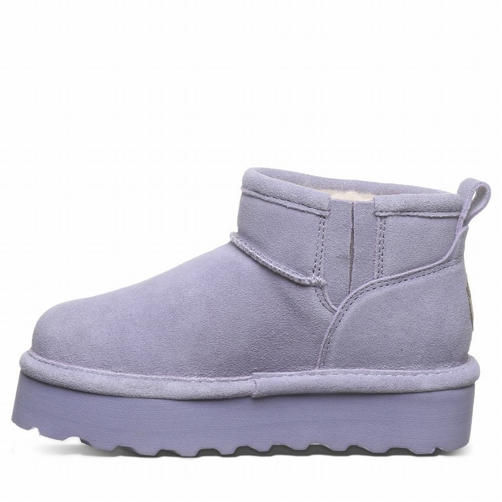 Bearpaw Retro Shorty Youth Laarzen Kinderen Paars | SBZ8857RZ