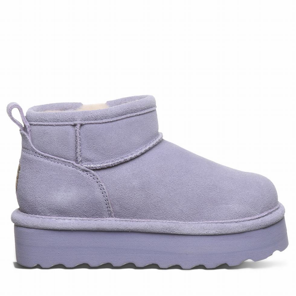 Bearpaw Retro Shorty Youth Laarzen Kinderen Paars | SBZ8857RZ