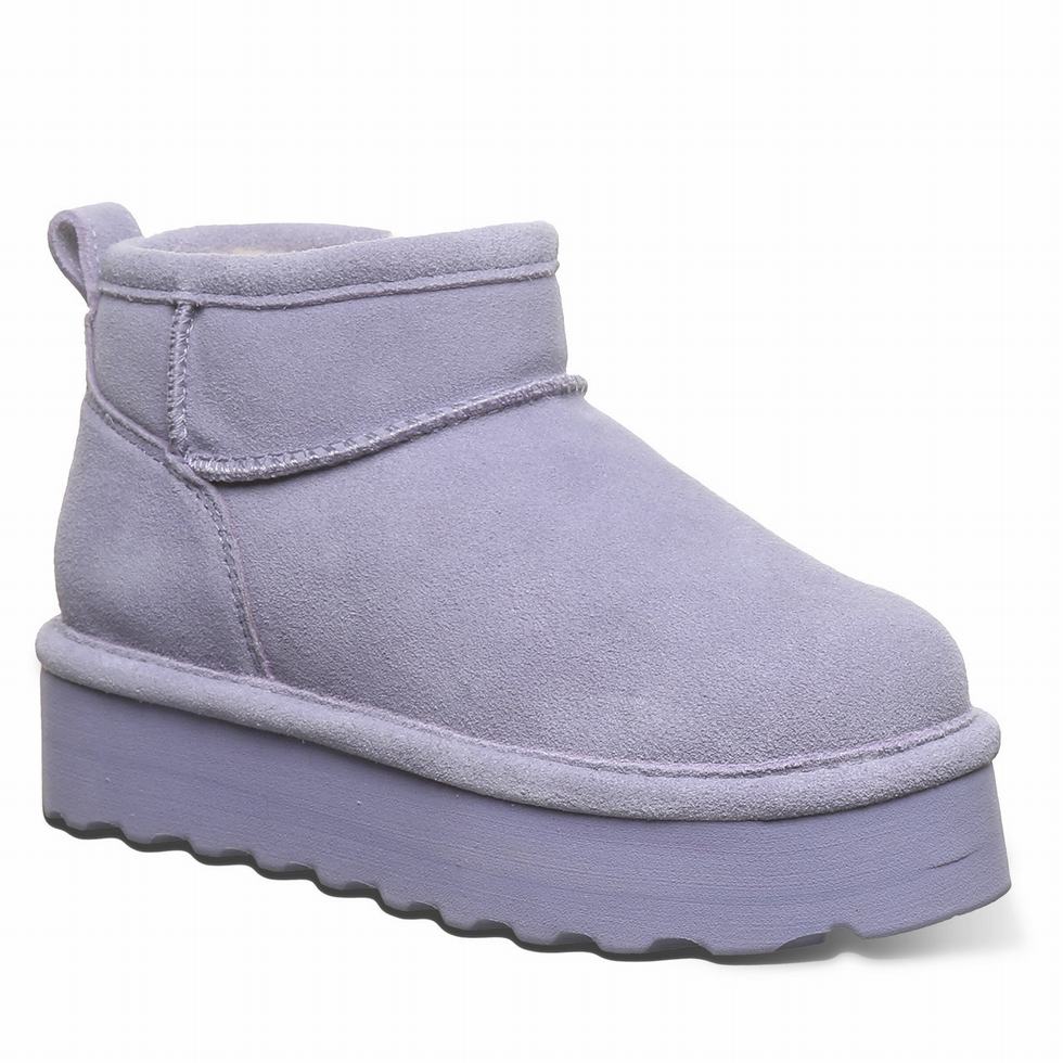 Bearpaw Retro Shorty Youth Laarzen Kinderen Paars | SBZ8857RZ