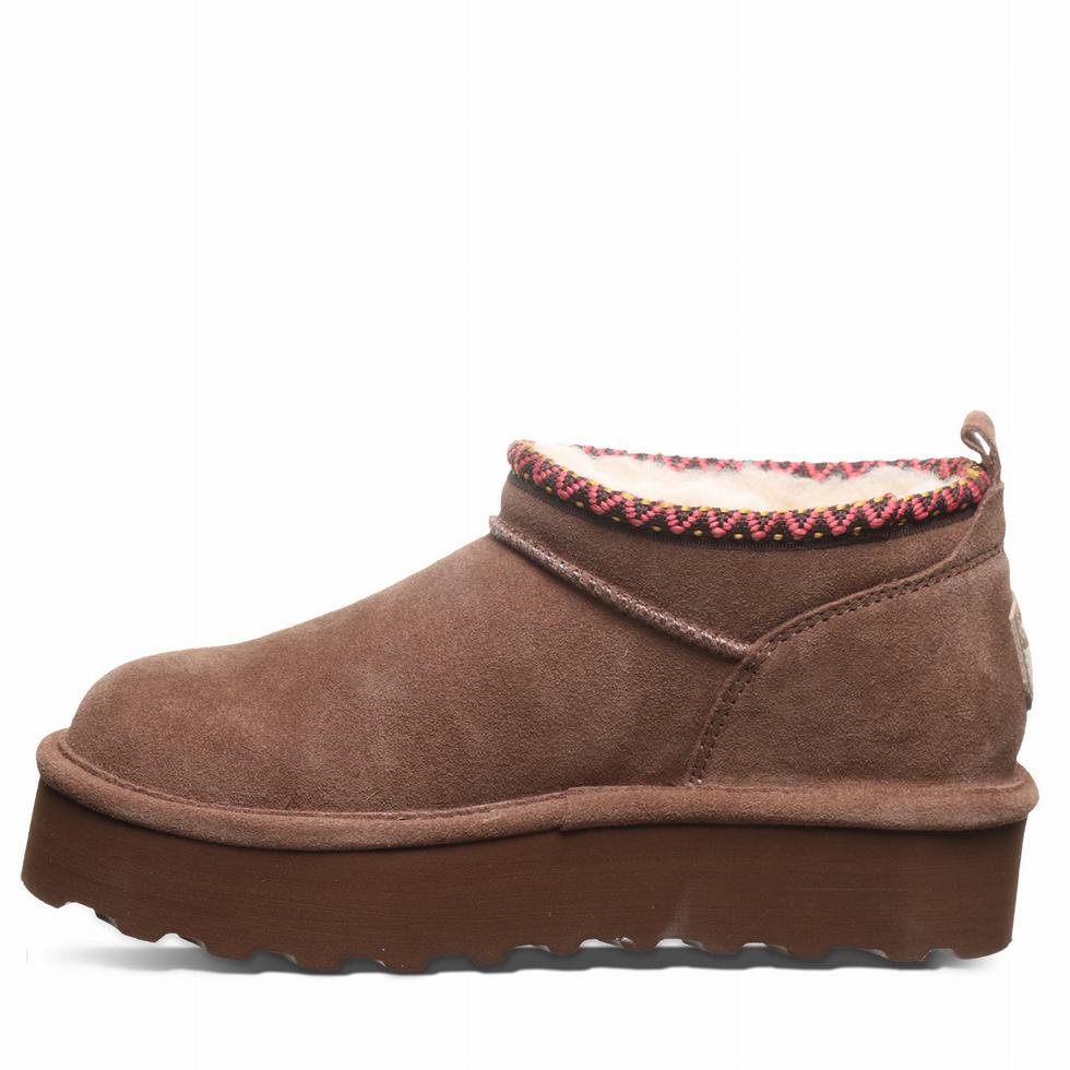 Bearpaw Retro Super Shorty Deco Platform Laarzen Dames Bruin | FWJ8618AQ