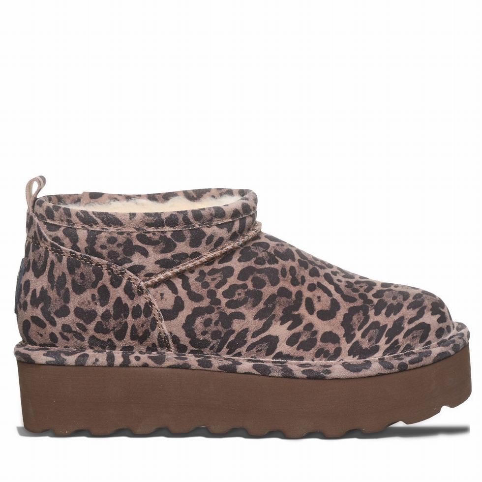 Bearpaw Retro Super Shorty Platform Laarzen Dames Bruin | PFE5018UU