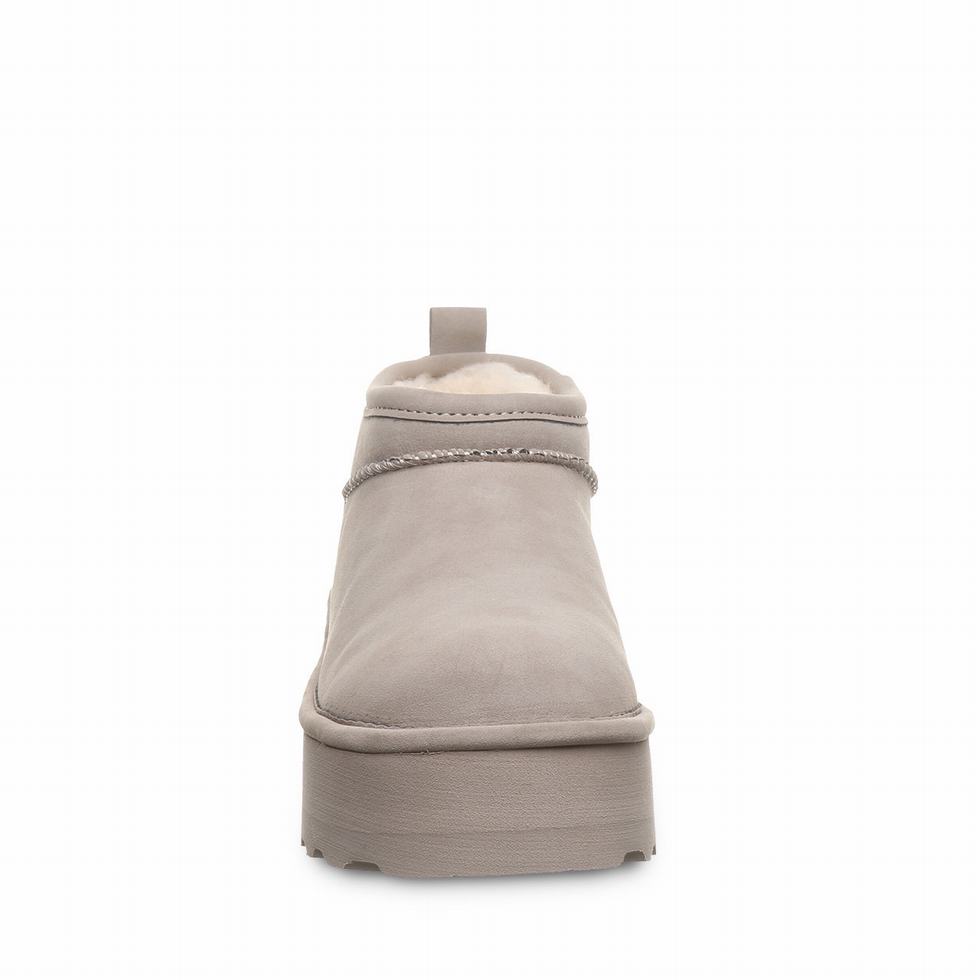 Bearpaw Retro Super Shorty Vegan Platform Laarzen Dames Beige | KBB5131UX