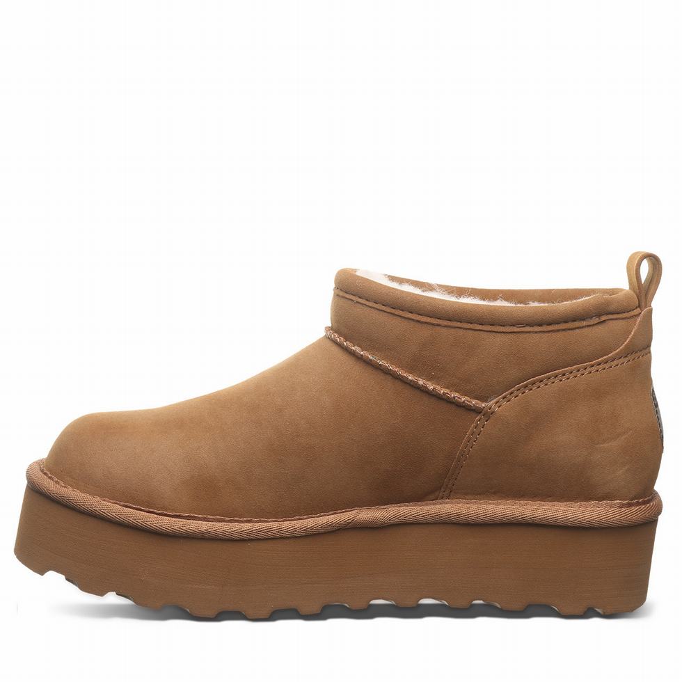 Bearpaw Retro Super Shorty Vegan Platform Laarzen Dames Bruin | WJJ2163AU