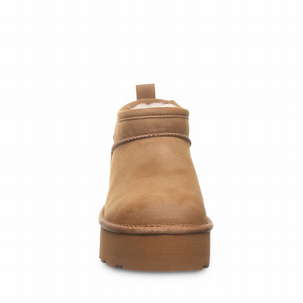 Bearpaw Retro Super Shorty Vegan Platform Laarzen Dames Bruin | WJJ2163AU