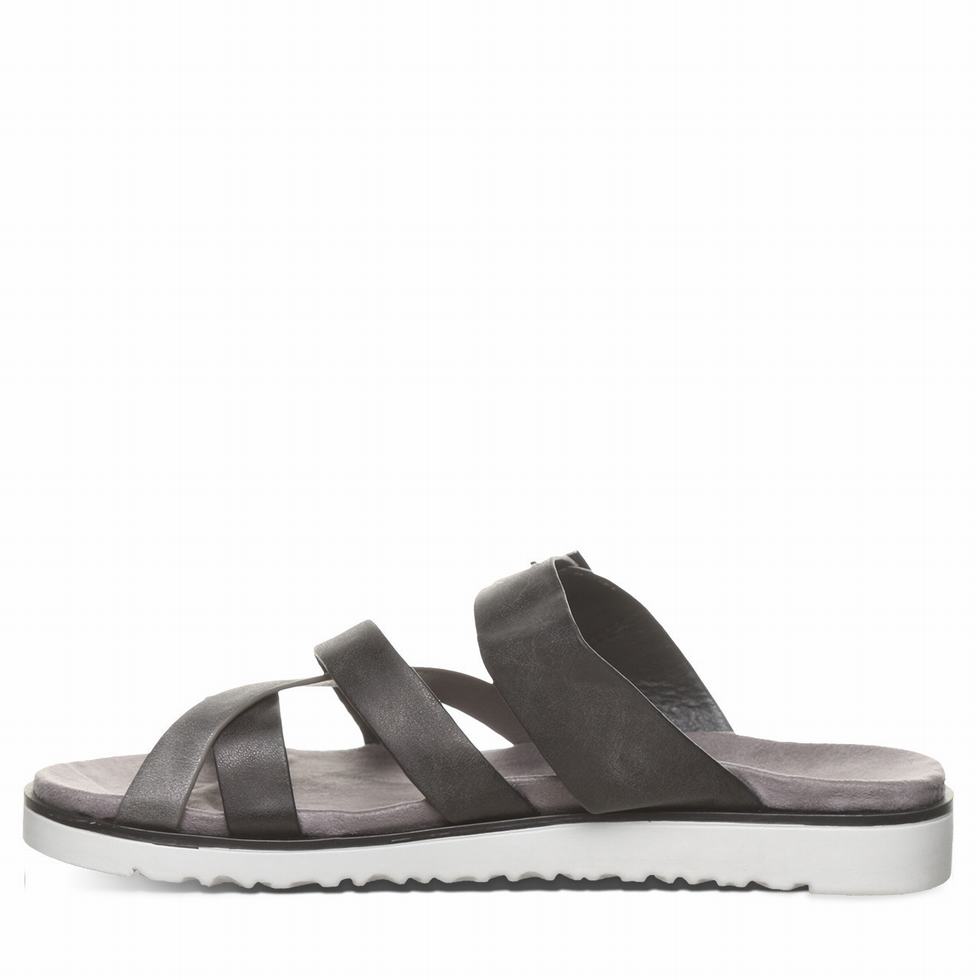 Bearpaw Rhodes Sandalen Dames Zwart | OSO5088DB