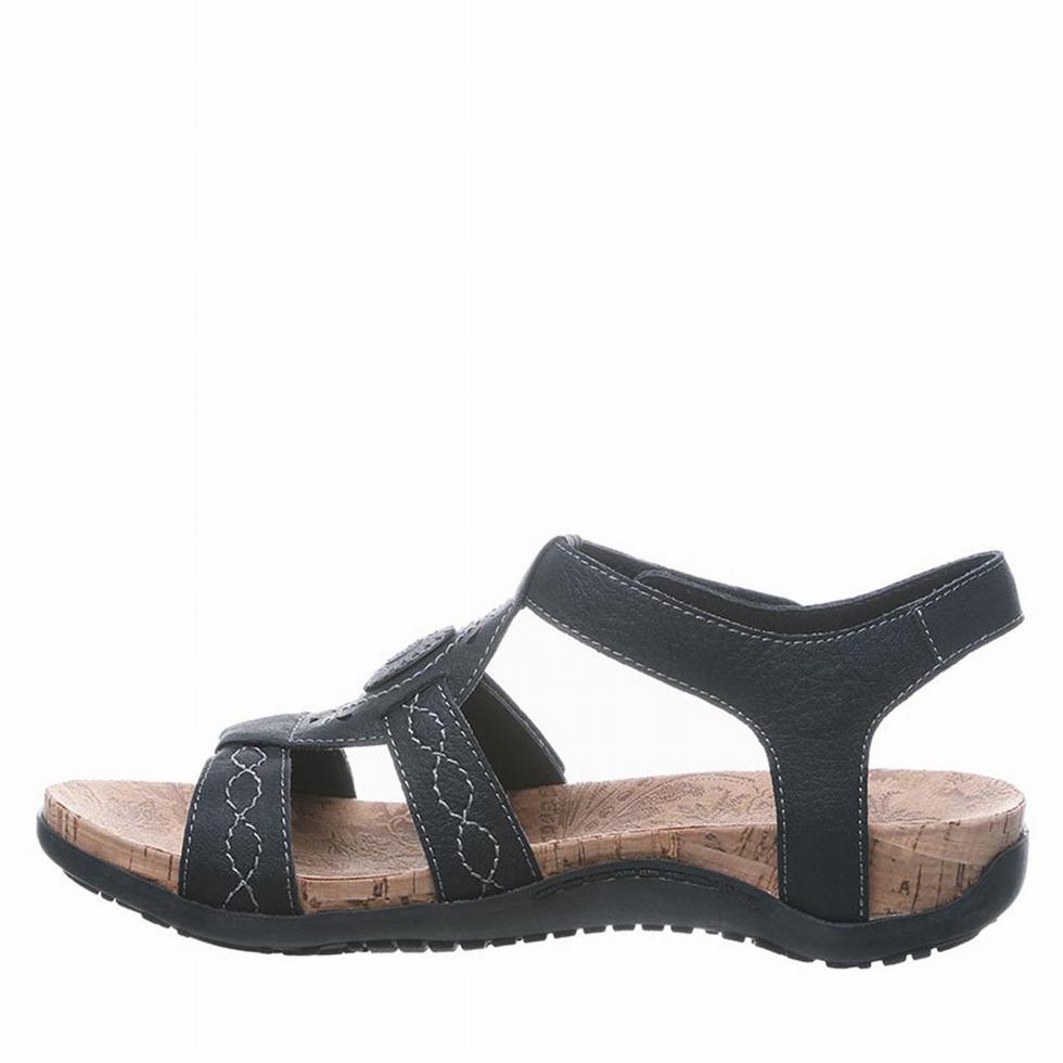 Bearpaw Ridley II Sandalen Dames Zwart | XOF9792FL