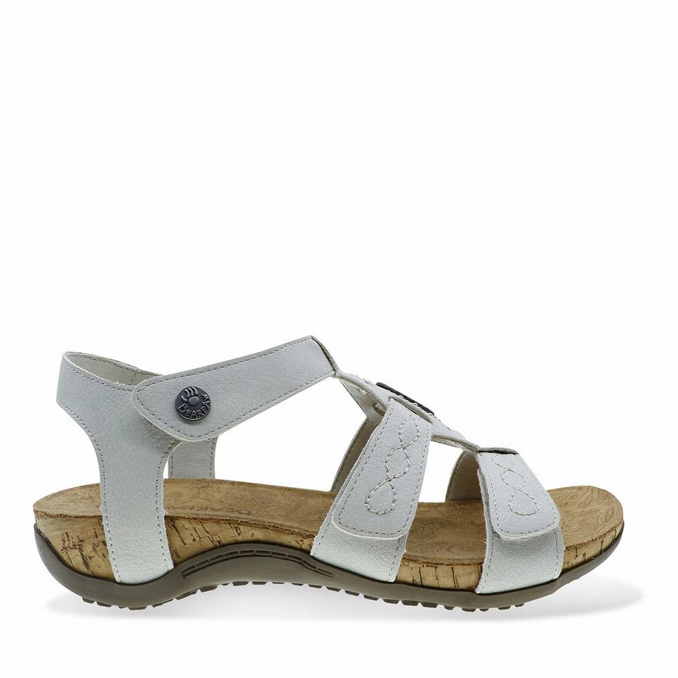 Bearpaw Ridley II Wide Sandalen Dames Beige | LOZ3667HJ