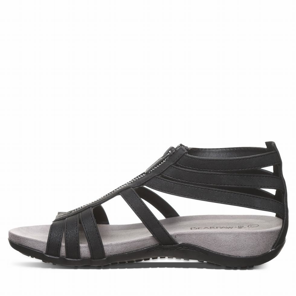 Bearpaw Ronda Sandalen Dames Zwart | EMQ5824TV