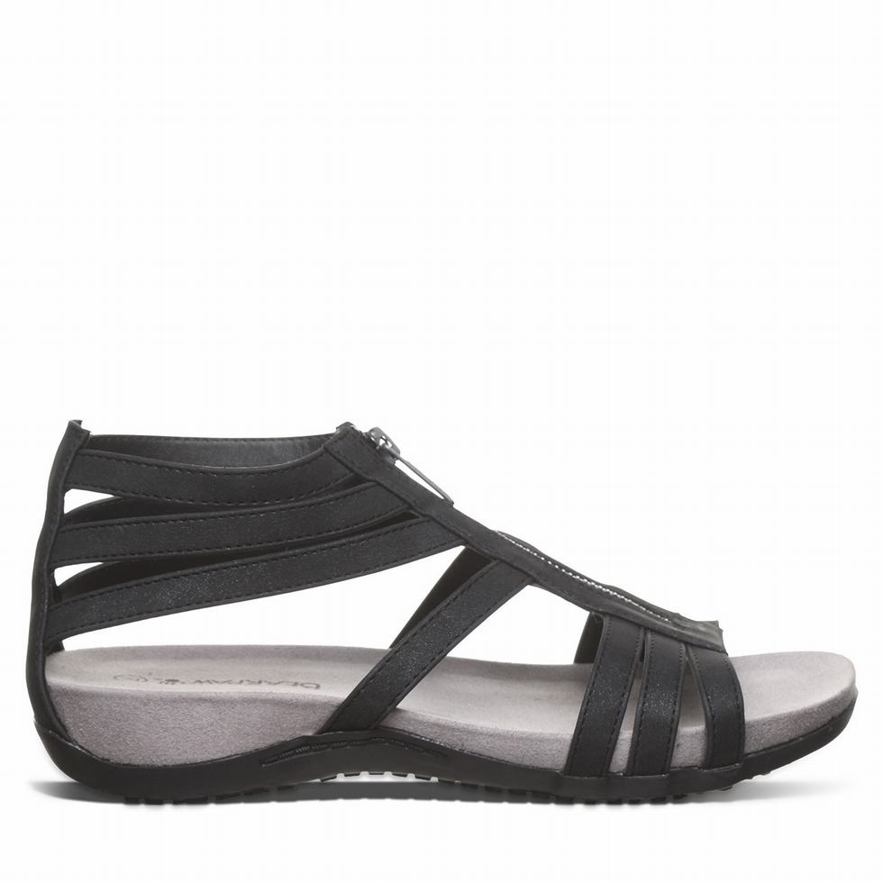 Bearpaw Ronda Sandalen Dames Zwart | EMQ5824TV