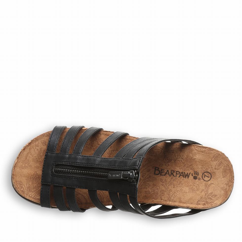 Bearpaw Sabrina Sandalen Dames Zwart | QLD687OV