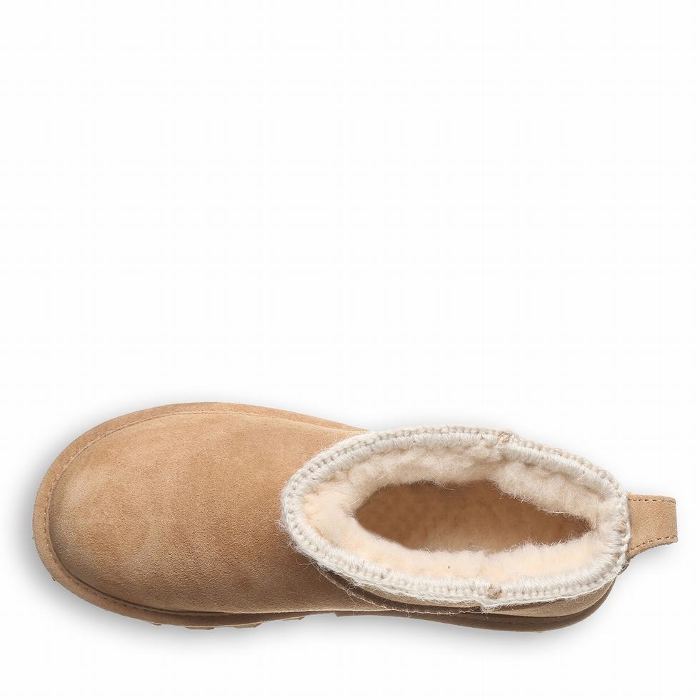 Bearpaw Shorty Crochet Laarzen Dames Bruin | SMP5594VT