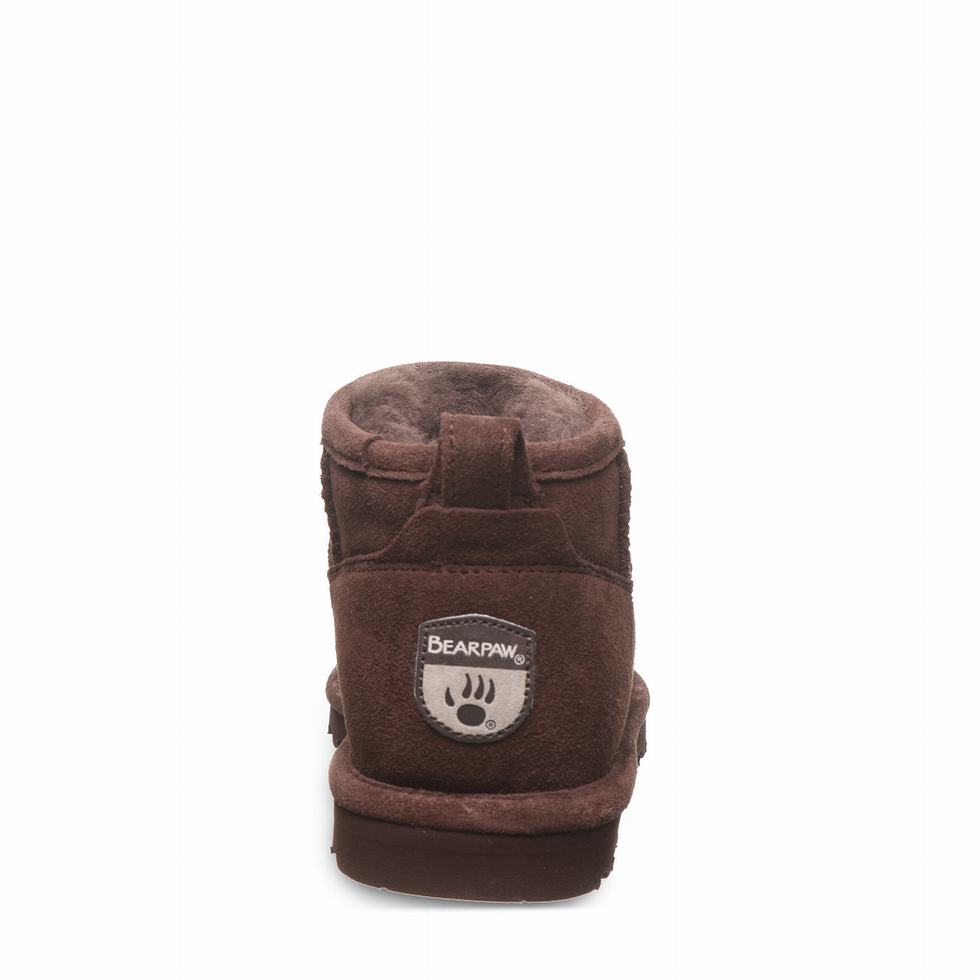 Bearpaw Shorty Enkellaarzen Dames Bruin | OLQ4012VE