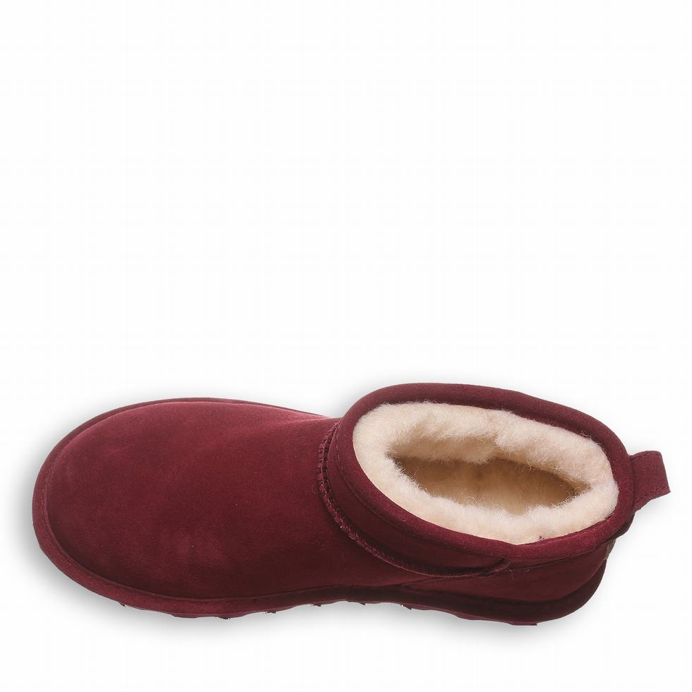 Bearpaw Shorty Laarzen Dames Rood | CUJ2067AC