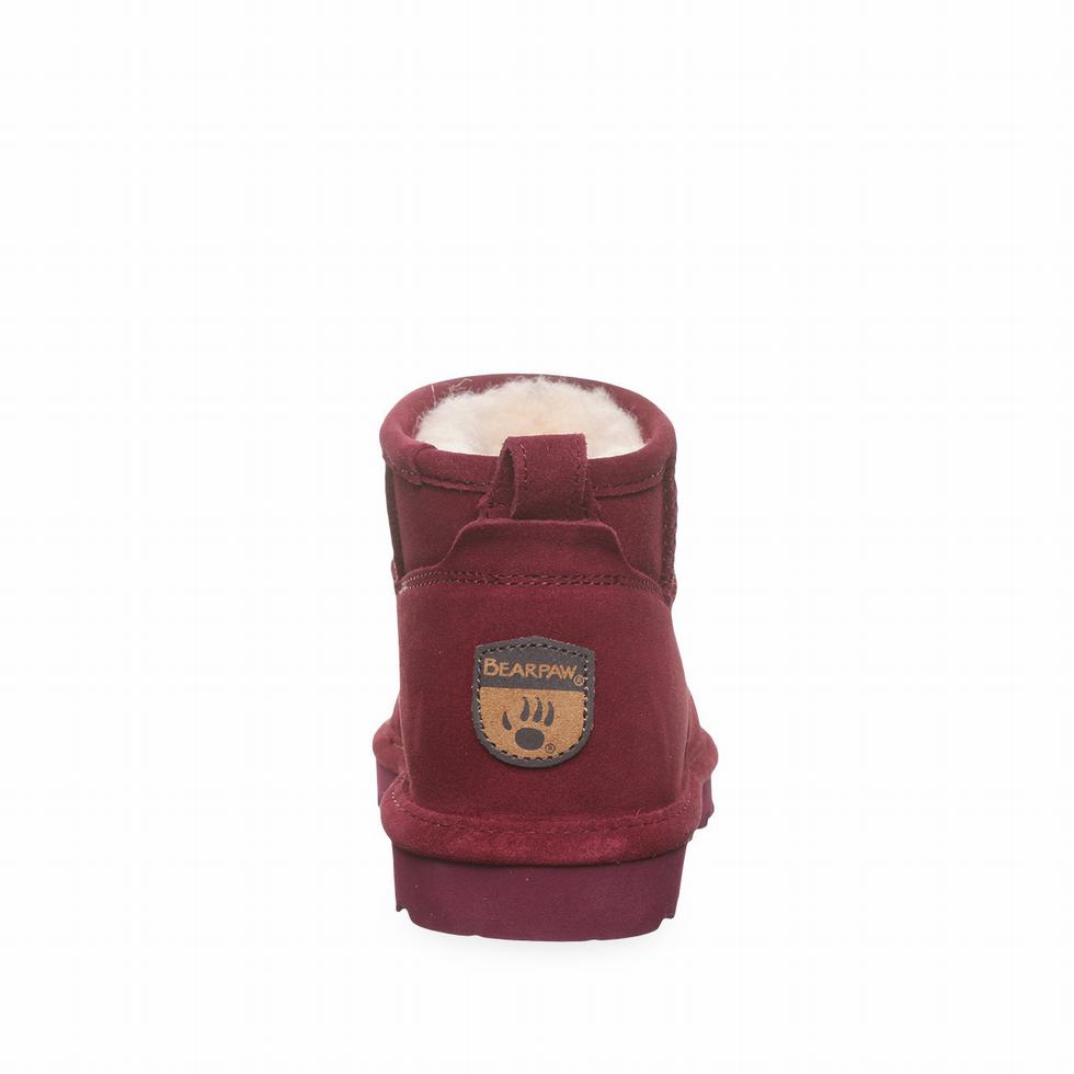 Bearpaw Shorty Laarzen Dames Rood | CUJ2067AC