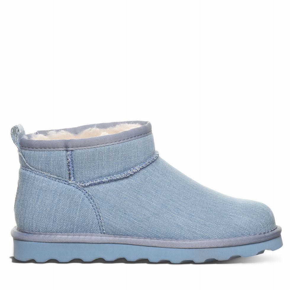 Bearpaw Shorty Vegan Laarzen Dames Blauw | KGD4192JP