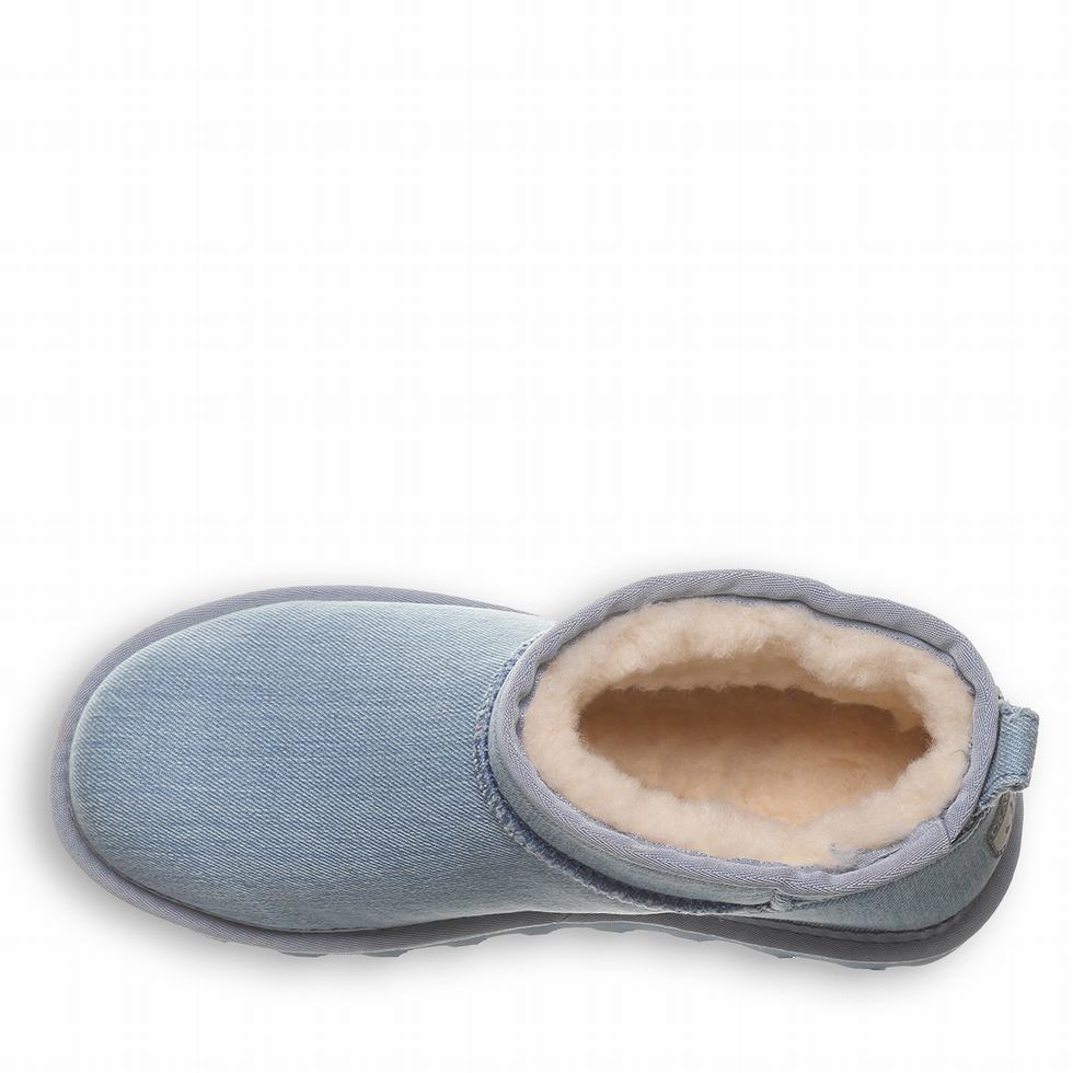 Bearpaw Shorty Vegan Laarzen Dames Blauw | KGD4192JP