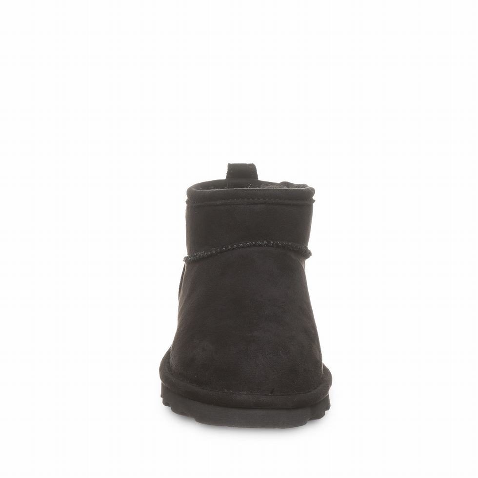 Bearpaw Shorty Vegan Laarzen Dames Zwart | DPV3081RU