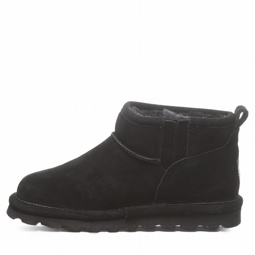 Bearpaw Shorty Youth Laarzen Kinderen Zwart | VFK9169BL