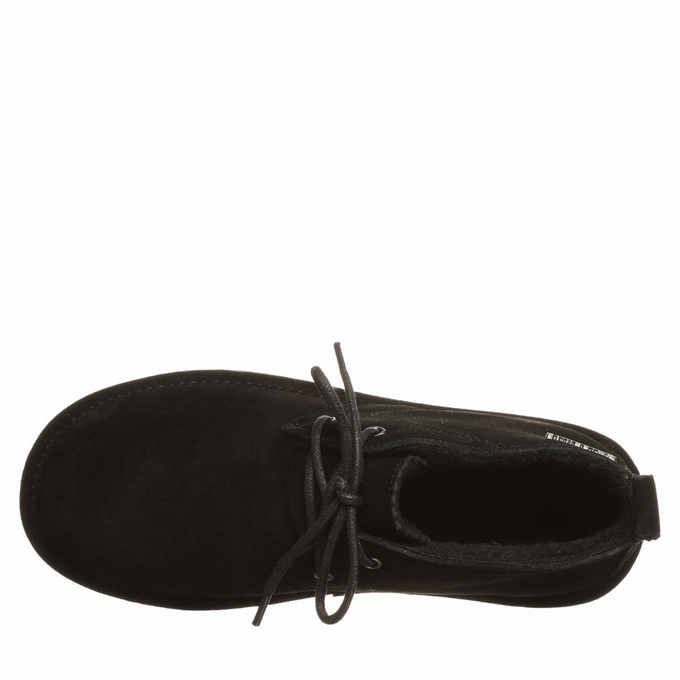 Bearpaw Skye Wide Chukka Laarzen Dames Zwart | VZK8033CS