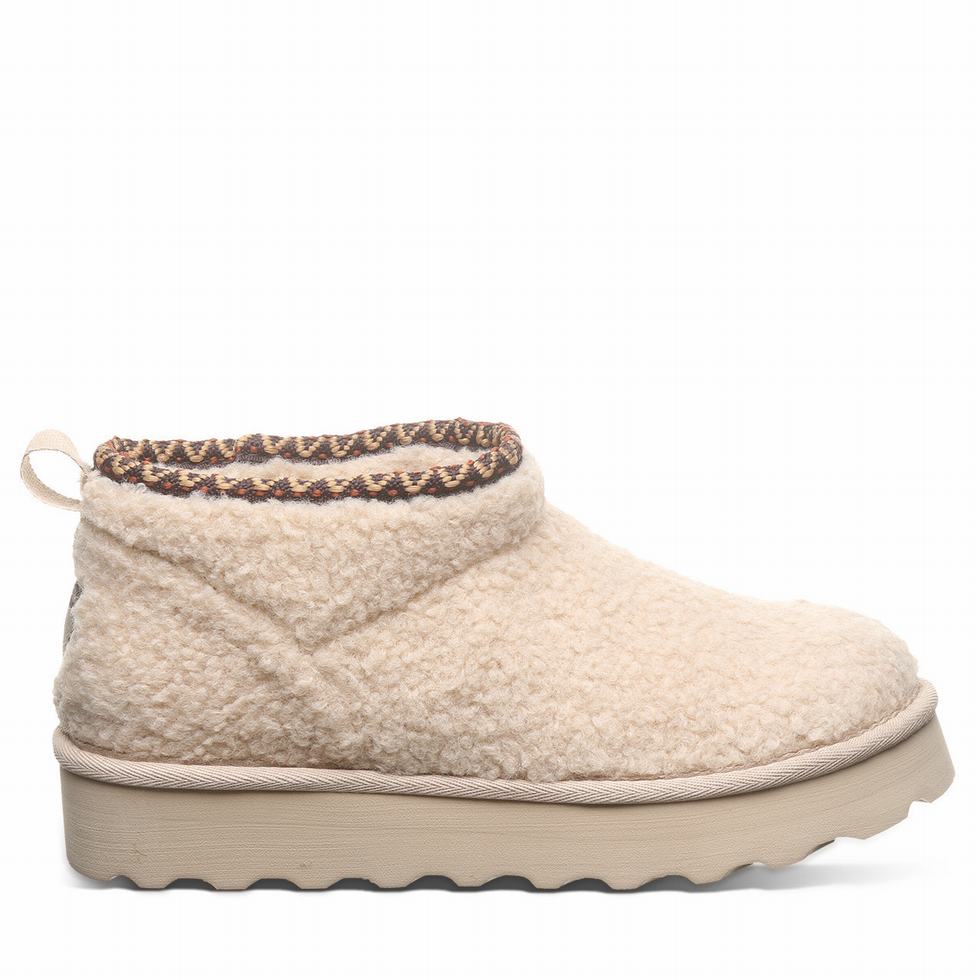 Bearpaw Snuggle Daphne Deco Laarzen Dames Beige | GOS115EC