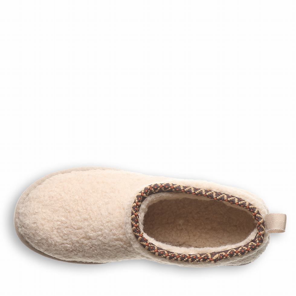 Bearpaw Snuggle Daphne Deco Laarzen Dames Beige | GOS115EC