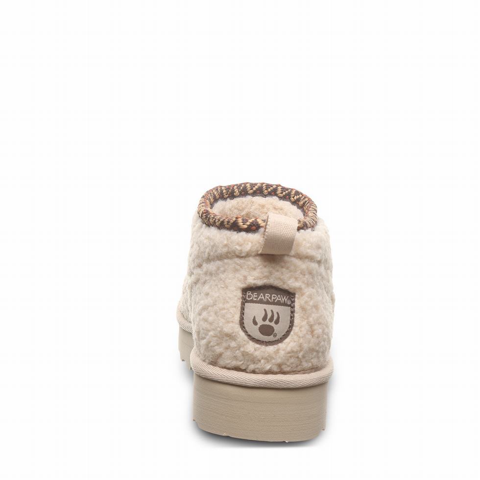 Bearpaw Snuggle Daphne Deco Laarzen Dames Beige | GOS115EC