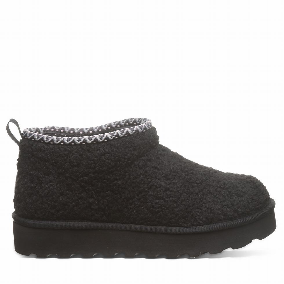 Bearpaw Snuggle Daphne Deco Laarzen Dames Zwart | EAJ4390YS