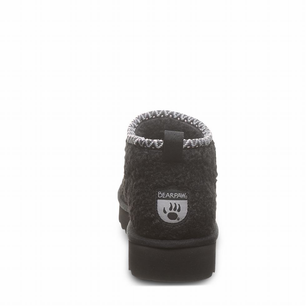 Bearpaw Snuggle Daphne Deco Laarzen Dames Zwart | EAJ4390YS