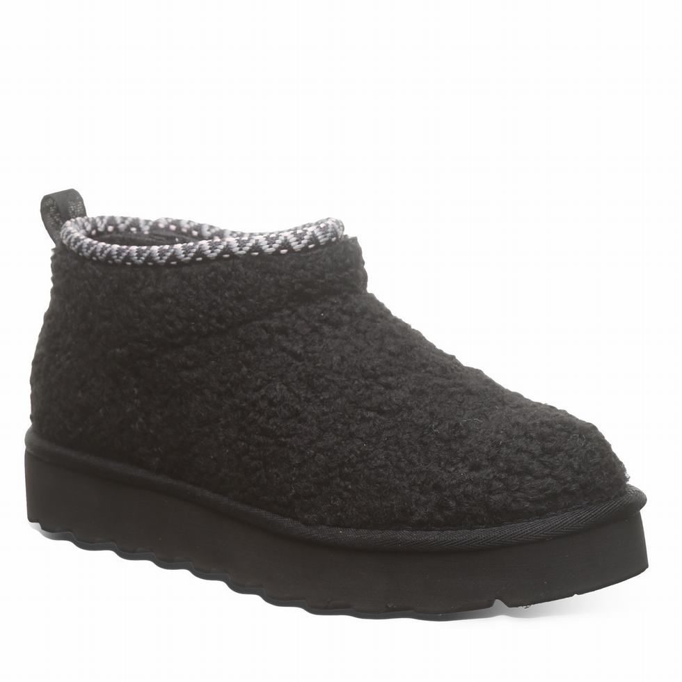 Bearpaw Snuggle Daphne Deco Laarzen Dames Zwart | EAJ4390YS