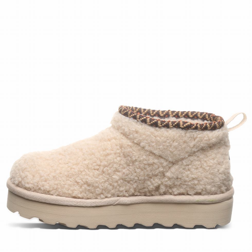 Bearpaw Snuggle Daphne Deco Youth Laarzen Kinderen Beige | DKX673HJ