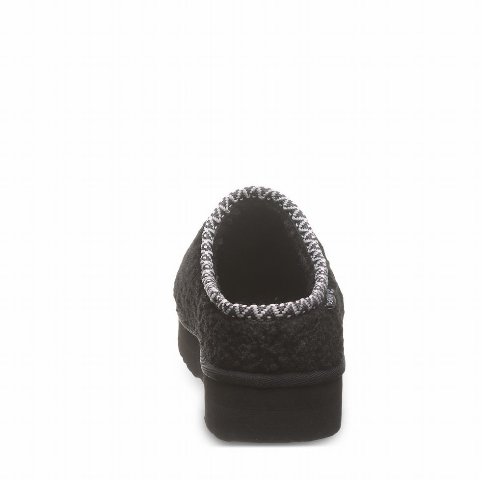 Bearpaw Snuggle Martis Pantoffels Dames Zwart | KOS9845IR