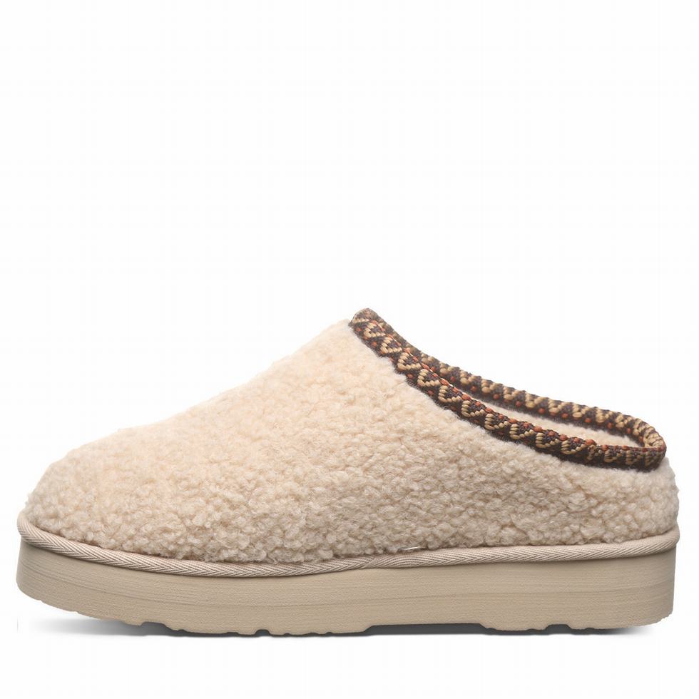 Bearpaw Snuggle Martis Pantoffels Dames Beige | DEN6661NX