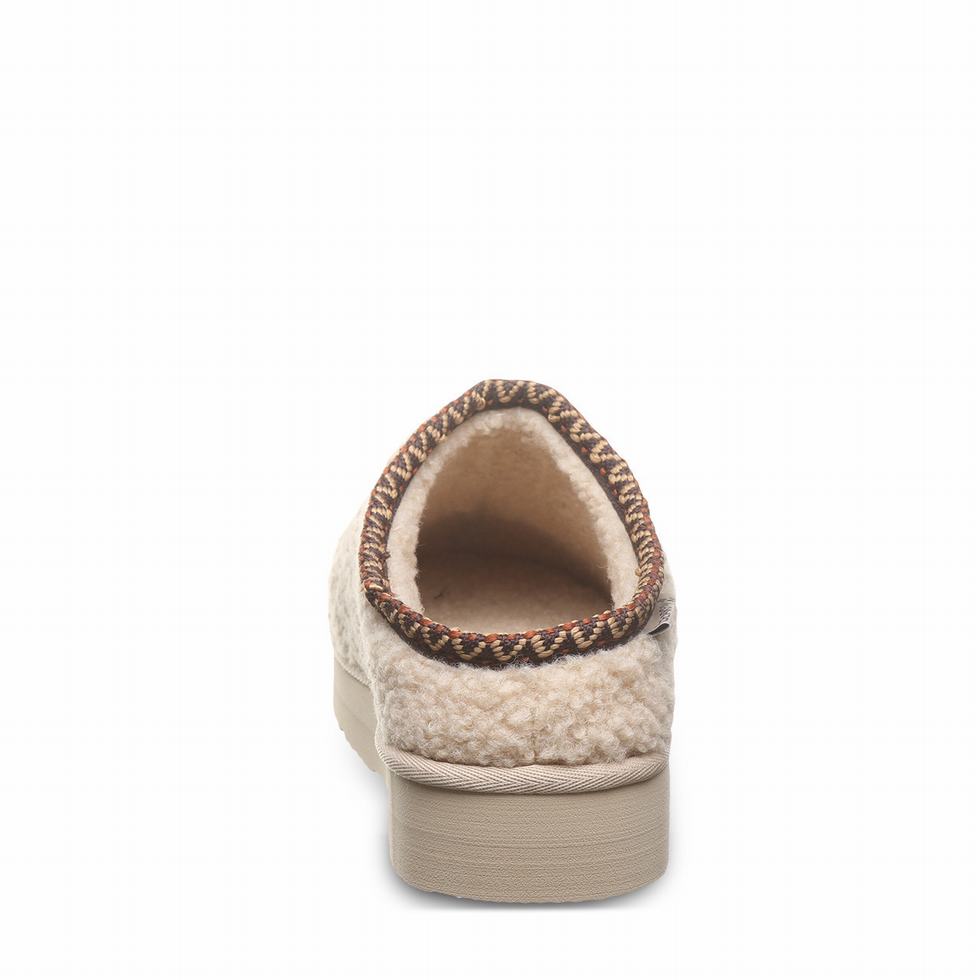 Bearpaw Snuggle Martis Pantoffels Dames Beige | DEN6661NX