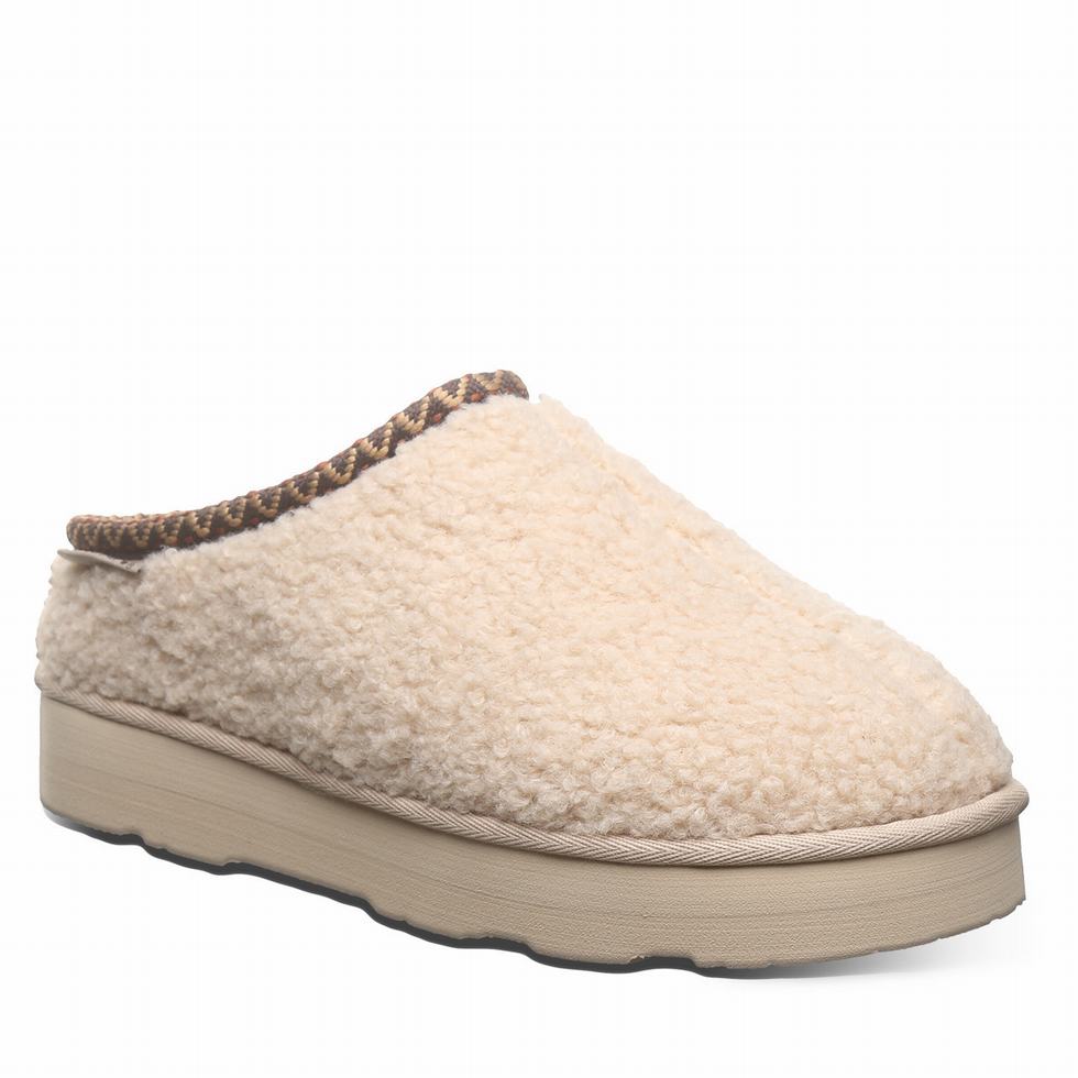 Bearpaw Snuggle Martis Pantoffels Dames Beige | DEN6661NX