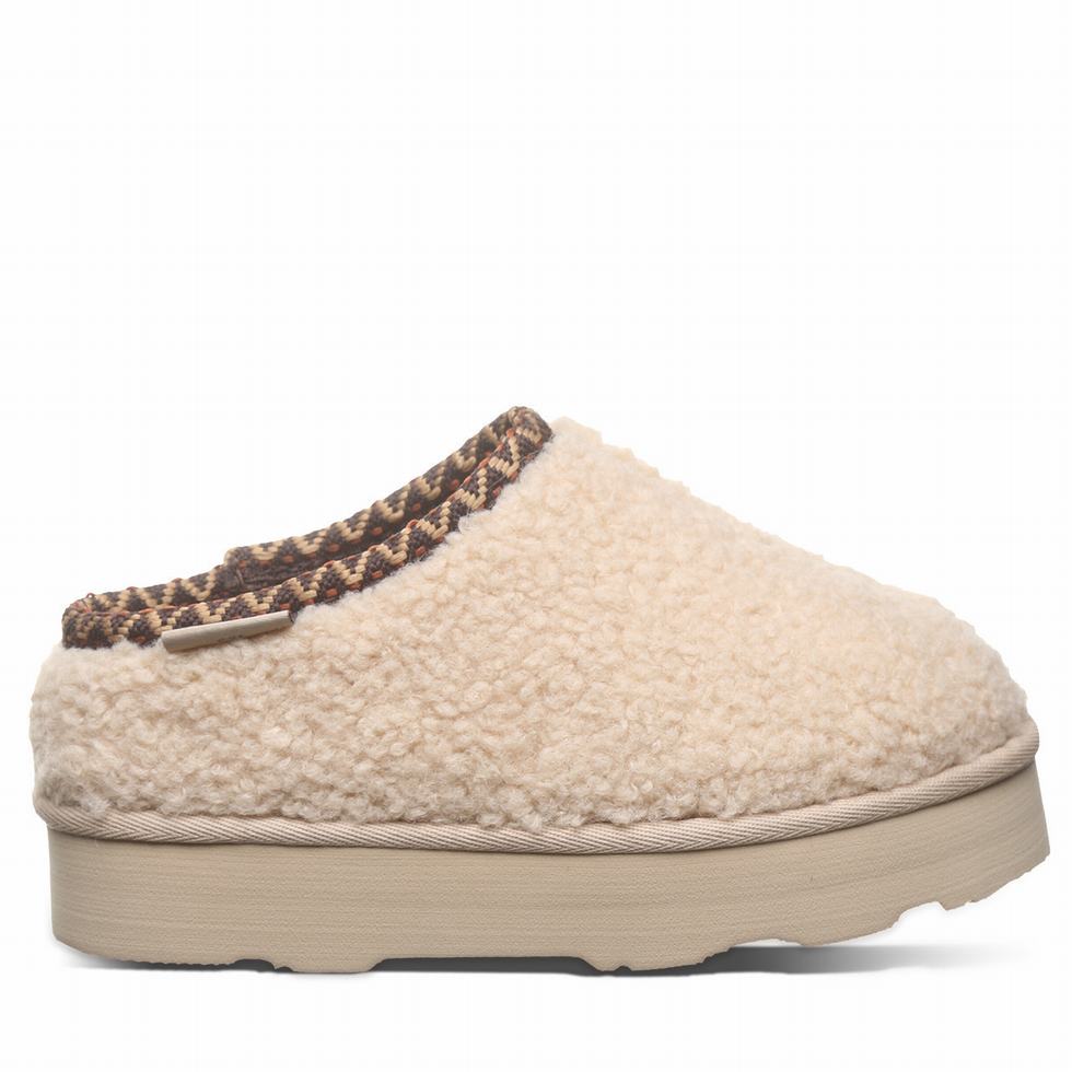 Bearpaw Snuggle Martis Youth Pantoffels Kinderen Beige | LXI4956GW