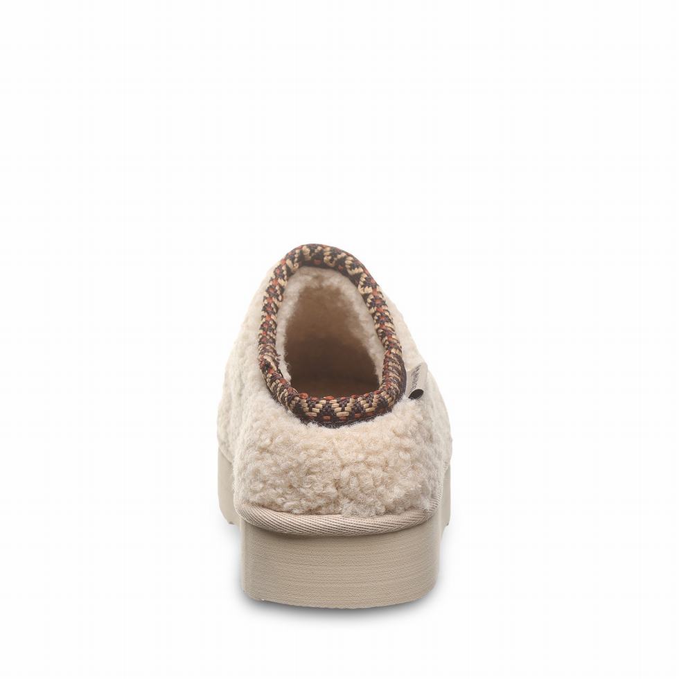 Bearpaw Snuggle Martis Youth Pantoffels Kinderen Beige | LXI4956GW