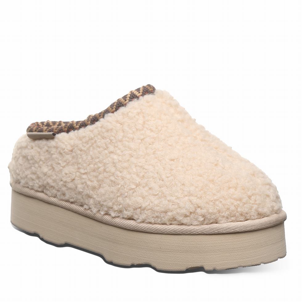 Bearpaw Snuggle Martis Youth Pantoffels Kinderen Beige | LXI4956GW