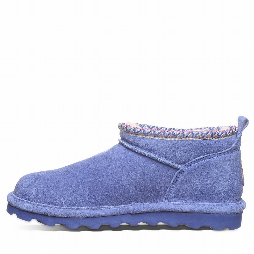 Bearpaw Super Shorty Deco Laarzen Dames Blauw | HIU5460WY